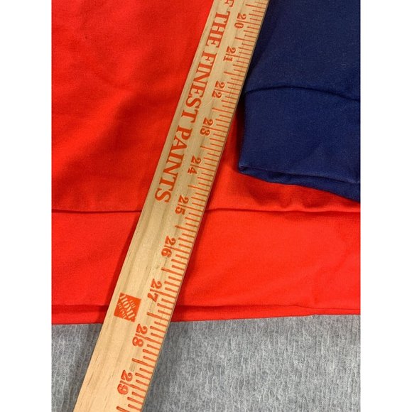 Ted Lasso AFC Richmond Crest Logo Soccer Crew Sweatshirt (Men's XL) Blue/Red - Picture 6 of 13